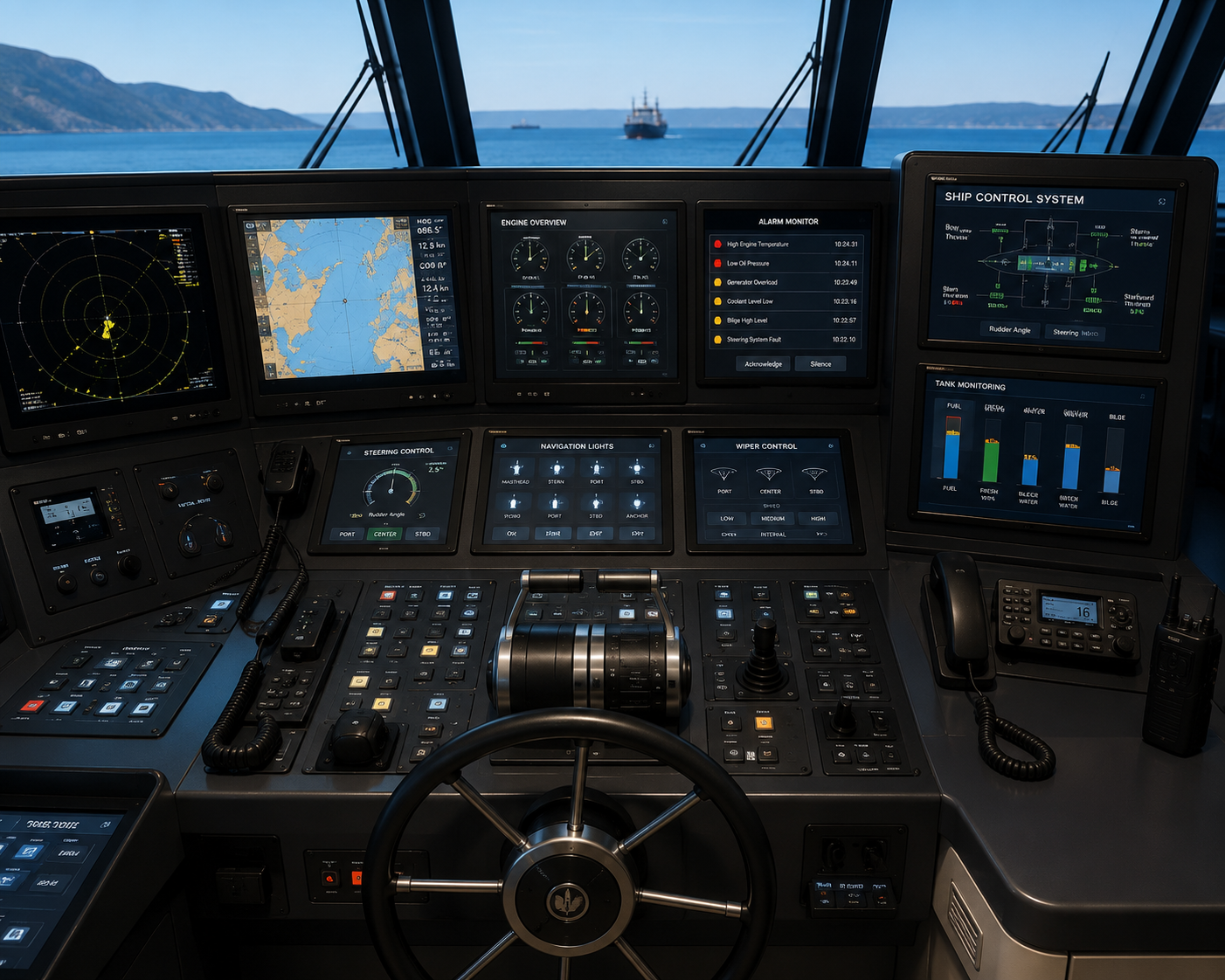Boat & Vessel Control Systems